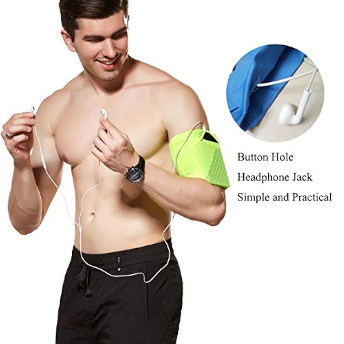 Ailzos - Brazalete deportivo para correr, ligero