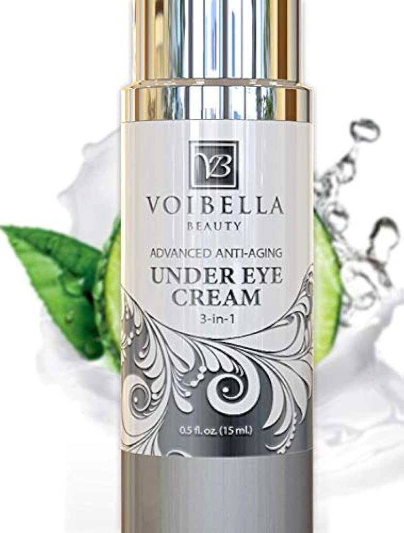 Crema natural antienvejecimiento debajo de los ojos, 3 en 1