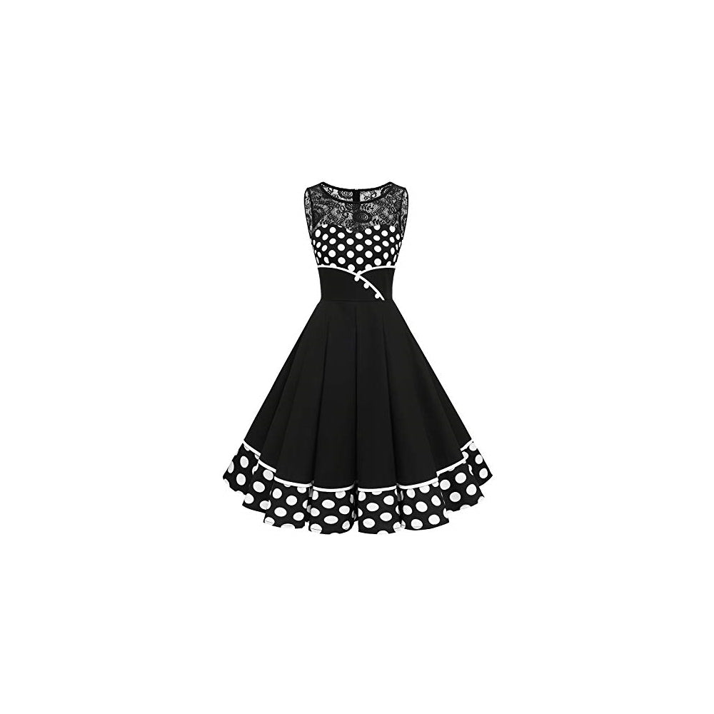 Disfraz Vestido de cóctel vintage de los años 50 talla XS