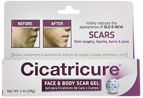 Gel que reduce la apariencia de las cicatrices