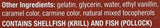 Aceite de pescado Omega-3 + Aceite de krill