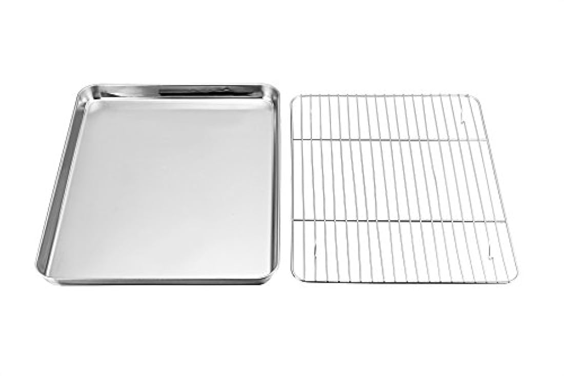P&P Chef - Juego de bandeja de horno y bandeja para horno