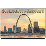 Imán para nevera Gateway Arch St. Louis Missouri