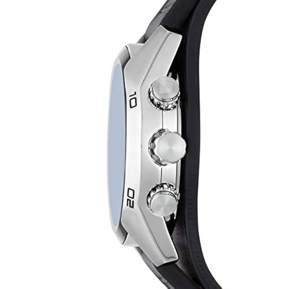 Reloj de pulsera casual de cuarzo acero inoxidable y cuero