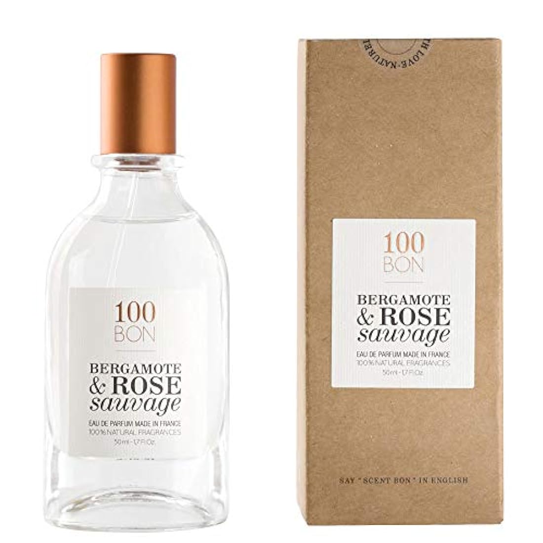 100BON Bergamote Et Rose Sauvage Eau De Parfum Spray 1.7 oz (Unisex)