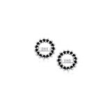 Aretes Circonita cúbica redonda extraíble para mujeres