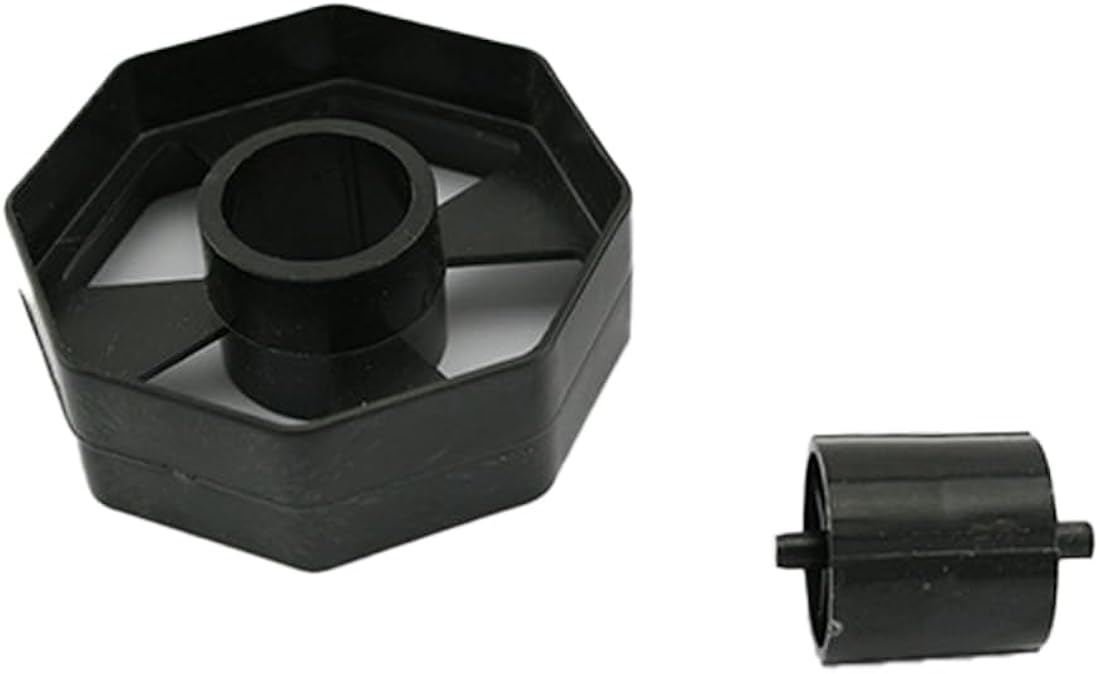 Rueda dispensadora de cinta de 1.417 in para escritorio, piezas de repuesto de repuesto de rueda duradera negra para oficina y escuela