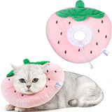 COLLAR de cono ajustable para gatos suave, lindo collar de recuperación de gatos, conos de gato después de la cirugía para gatitos