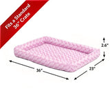 Cama para mascotas, ideal para cajas de metal para perros