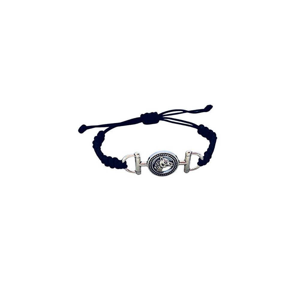 Pulseras y tobilleras con dije de caballo para niñas