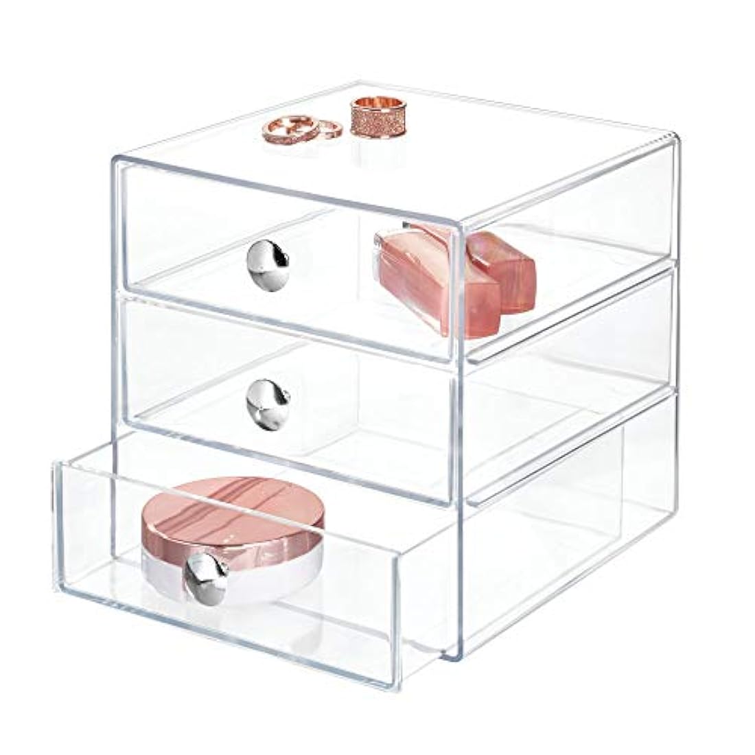 Organizador de almacenamiento con 3 cajones