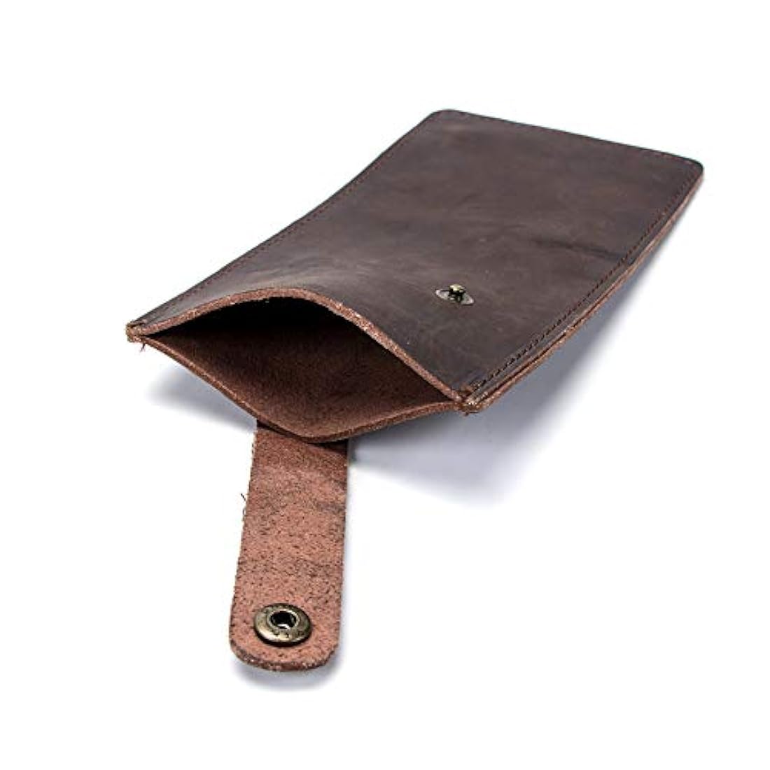Crazy Horse Leather Knife Sheath, Universal Meat Cleaver