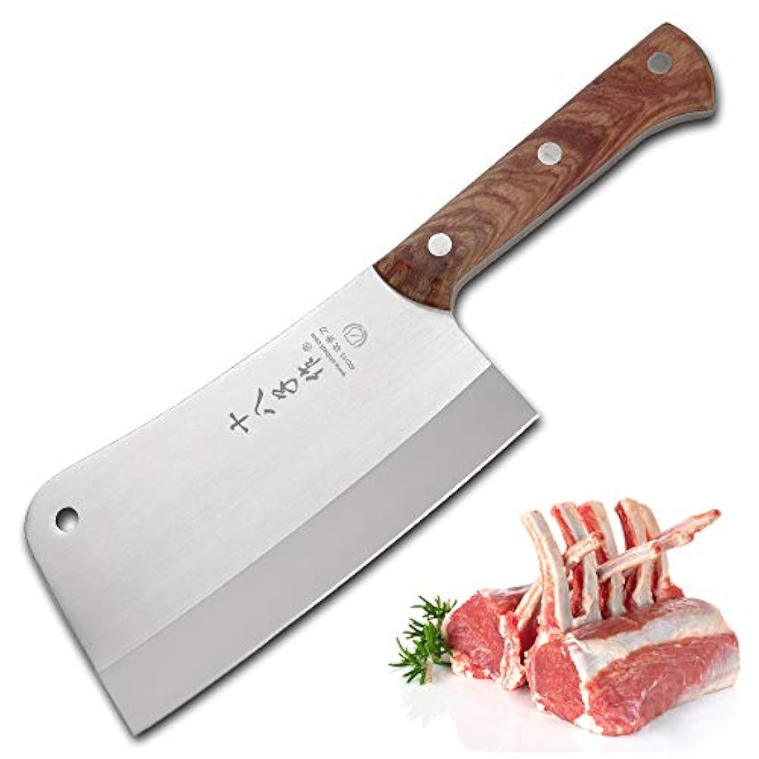 SHI BA ZI ZUO cuchillo de carnicero para cortar huesos