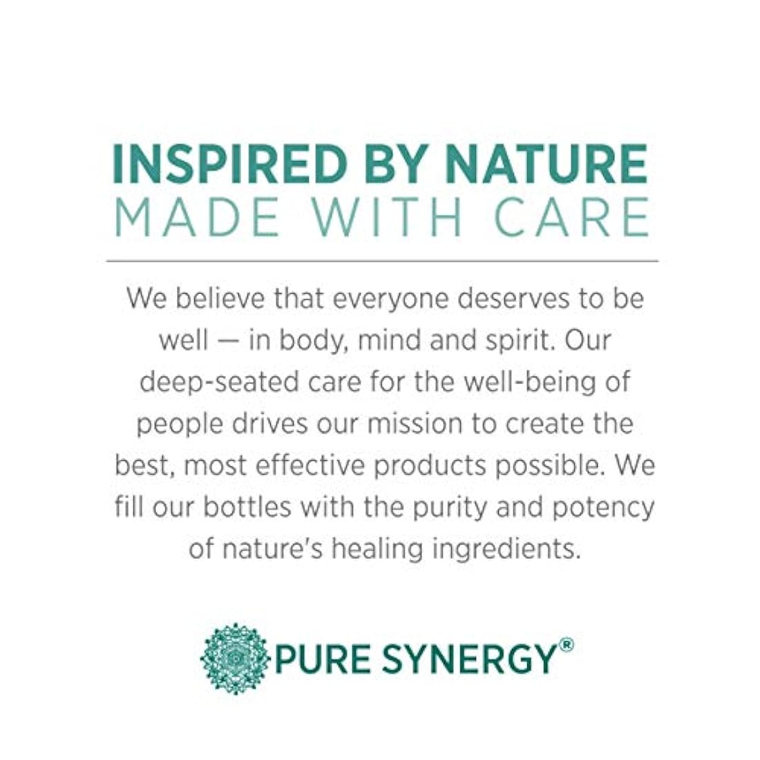 Extracto 60 Cápsulas vegetarianas Pure Synergy