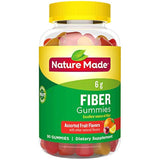 Gomitas de fibra natural para adultos, 90 unidades