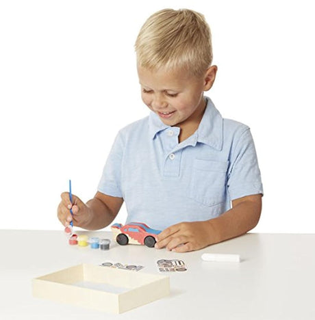 Coche de carreras DYO de Melissa y Doug