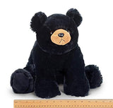 Oso de  Peluche  negro oso de peluche, 18.0 in