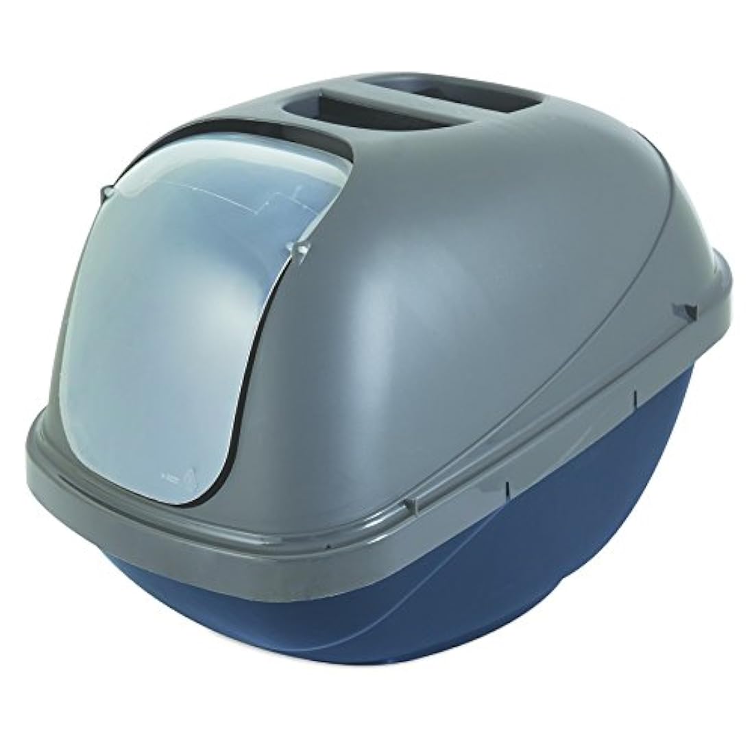 Petmate Basic - Arenero de Cacerola con capucha para gatos