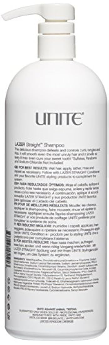 Unite Lazer de pelo Straight Champú, 33.8 fl oz