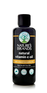 Aceite natural de vitamina E de Herbal Choice Mari (3.4 fl oz botella de vidrio) – fabricado con ingredientes orgánicos – sin productos químicos sintéticos tóxicos – Tamaño de viaje aprobado por la TSA