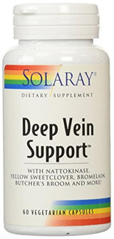 Solaray profundo Vein Apoyo Cápsulas, 60 Count