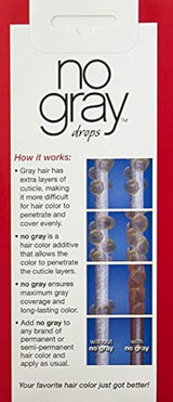 No Grey haircolor 2 unidad Paquete de 1 Sin color
