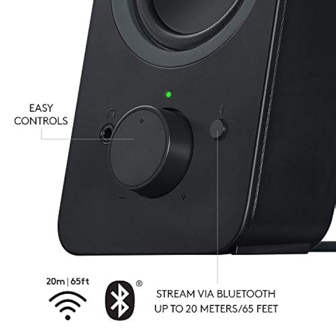 Altavoz estéreo multidispositivo, Negro