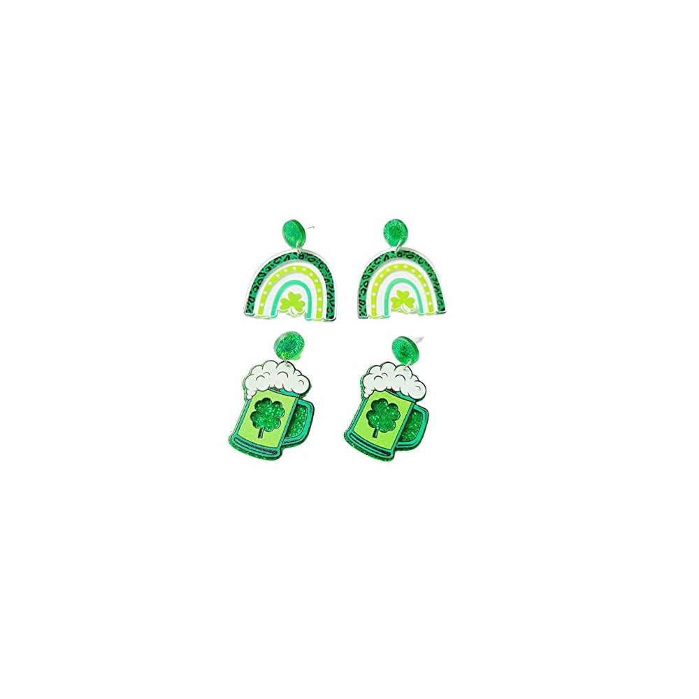 Aretes de San Patricio para mujeres