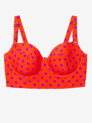 Top de bikini extra grande con varillas largas forradas