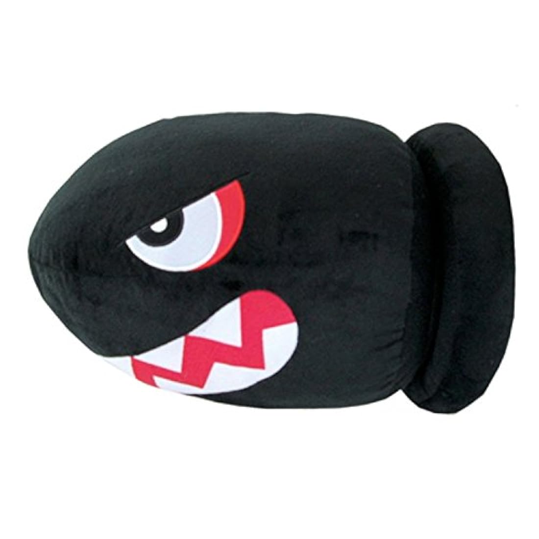 Peluche de felpa diseño de tiburón negro Marca Pyle