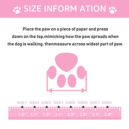 XSY&amp;G - Botas para perro, zapatos impermeables para perros, botines con suela resistente reflectante antideslizante para perro, zapatos para perros de tamaño mediano, 4 piezas