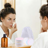Almohadillas de maquillaje reutilizables,  16 unidades