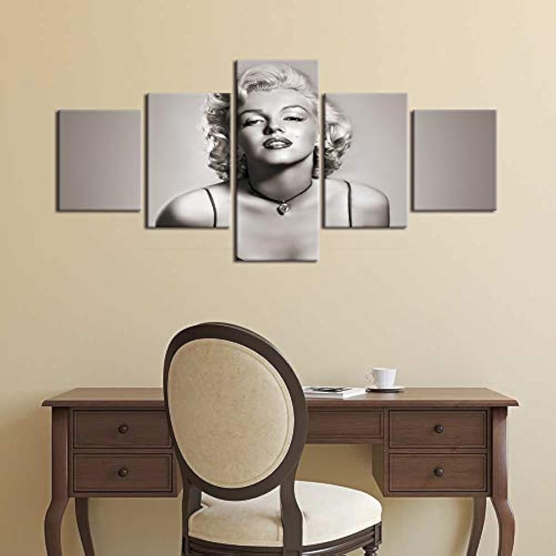 Póster de Marilyn Monroe en blanco y negro