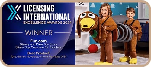 Disfraz Slinky Dog Pixar para Niños, Halloween, Toy Story