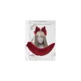Disfraces de Diadema de orejas de lobo rojo talla única