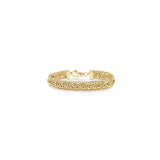 Pulseras de cadena de eslabones de malla italiana de oro