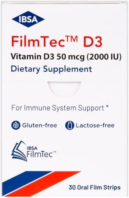 Suplemento Dietético Ibsa FilmTec D3 - 2000 IU Vitamina D3