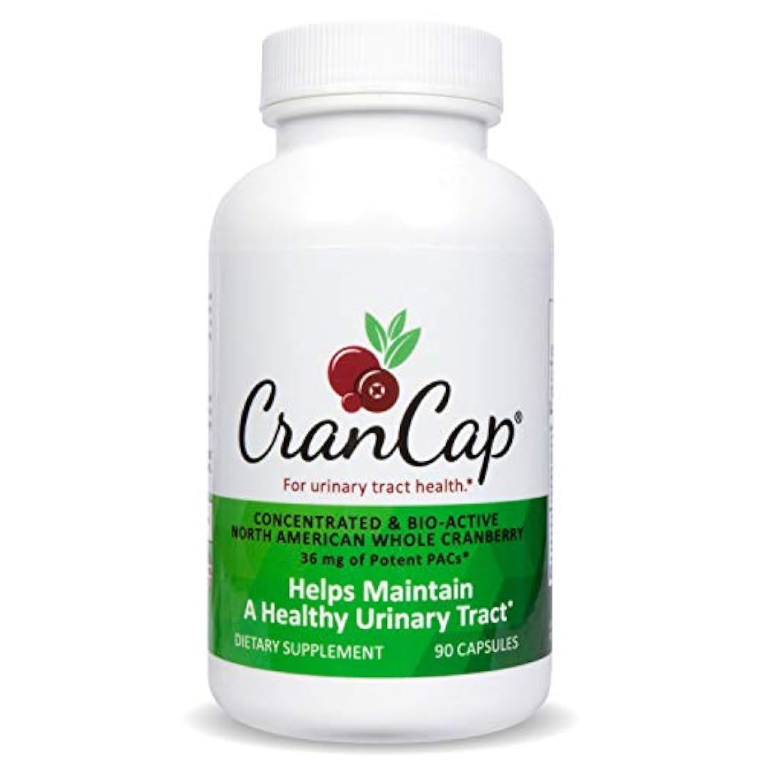 CranCap Cranberry Supplement for Urinary Tract Health 36mg
