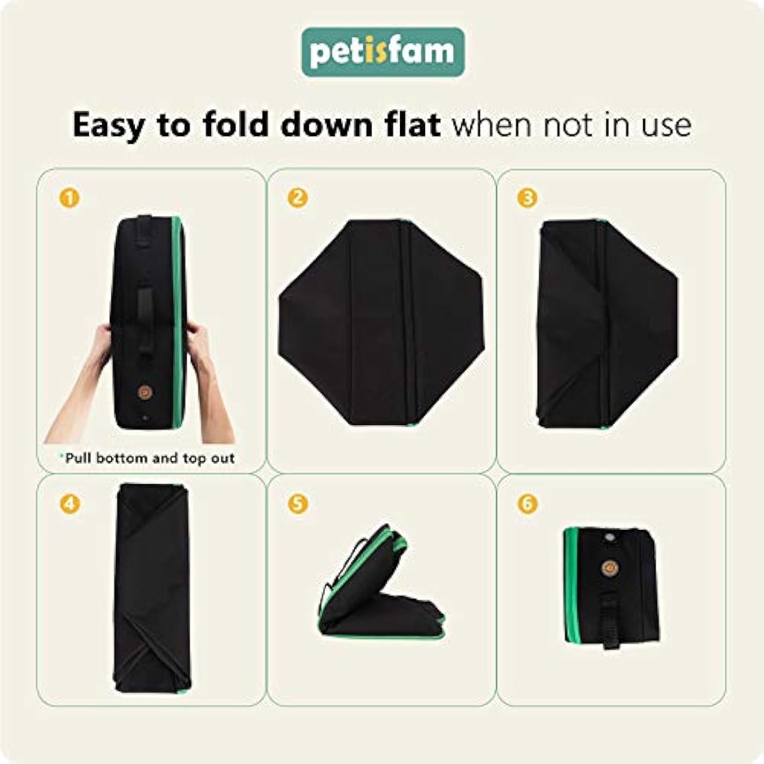 Caja de arena portátil para gatos
