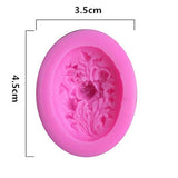 Juego de 3 moldes de resina epoxi ovalados para elipse de silicona con diseño de niña y pájaro, para manualidades, manualidades, decoración de tartas (color al azar)