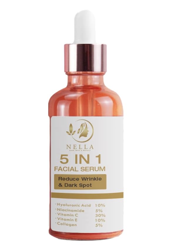 Suero Facial de Vitamina C con Colágeno y Ácido Hialurónico