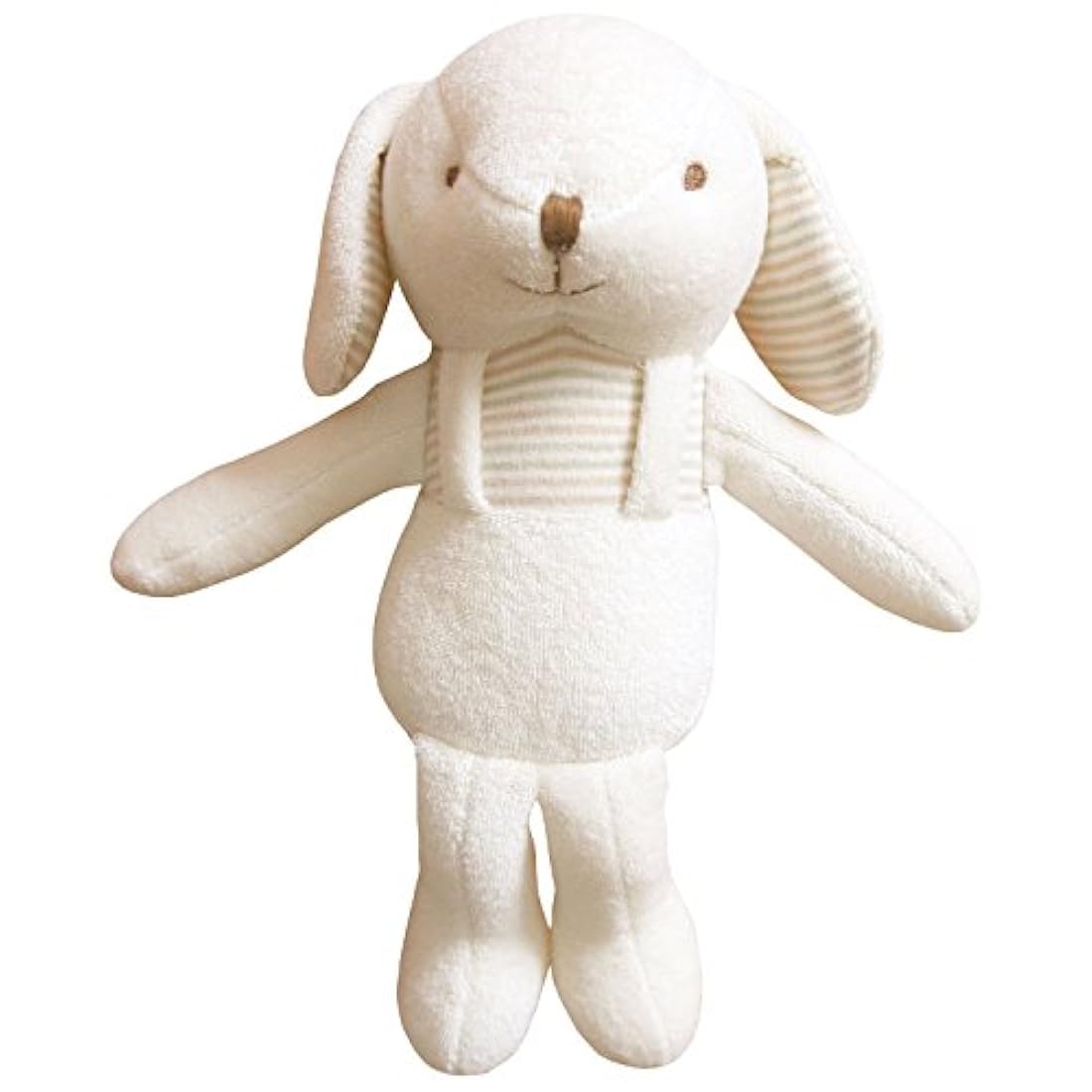 Peluches No teñido bebé orgánico del algodón Primer Juguete