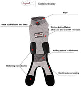 DogLemi Traje de recuperación de gatos para heridas abdominales y enfermedades de la piel, profesional después de la cirugía, uso suave, cómodo, cono de cuello E, alternativa para gatos pequeños y medianos heridas de gatito, enfermedades de la piel