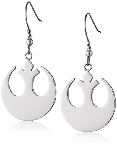 Pendientes colgantes de acero inoxidable de Star Wars
