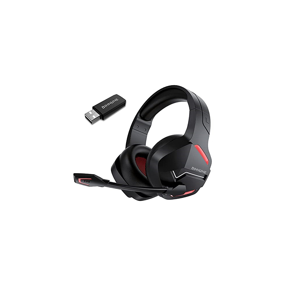 Audífonos inalámbricos para juegos con micrófono para PC