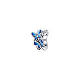 Pulseras de plata de ley 925 con diseño de mariposa