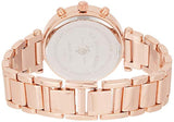 Reloj de vestir de mujer de cuarzo con tonos dorados