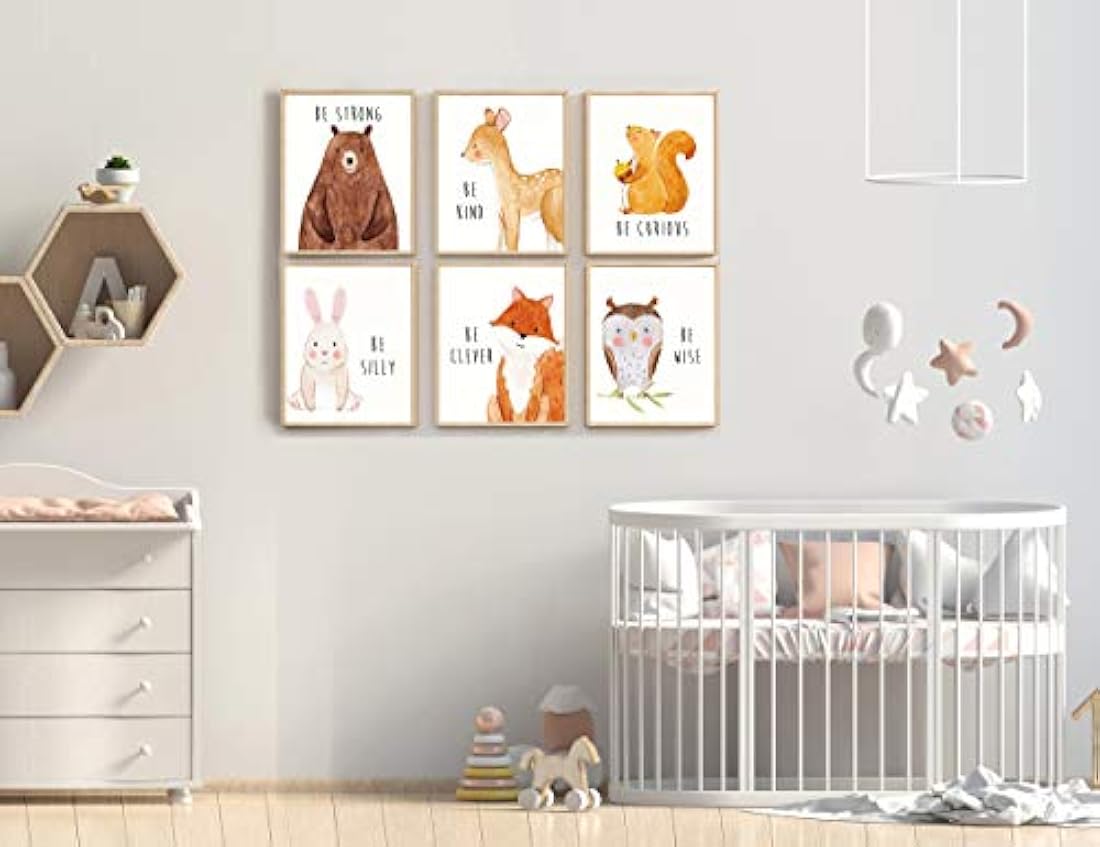 Decoración de pared de guardería 6 x 10-Throwback Traits