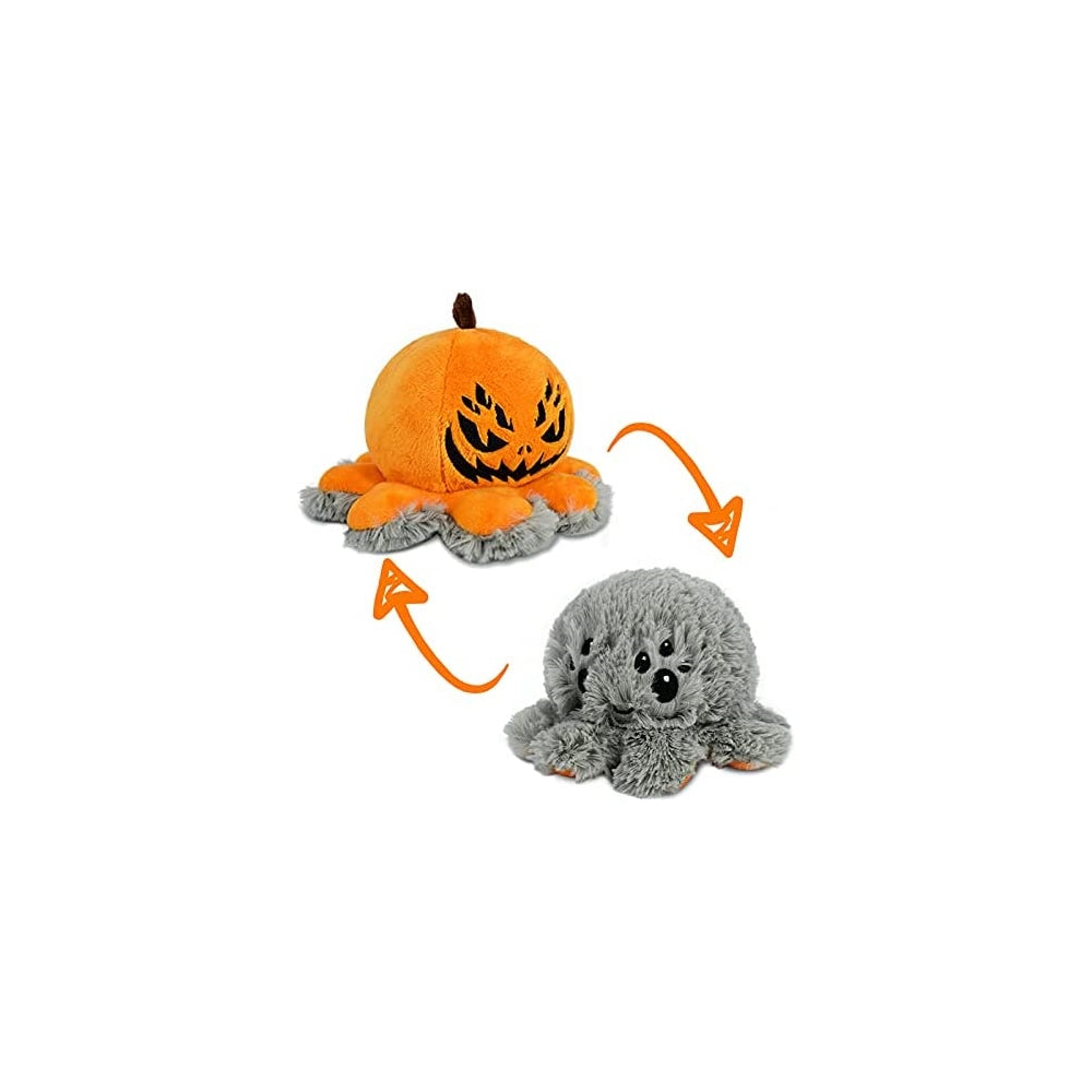 Peluche de araña grande para aliviar el estré, gris