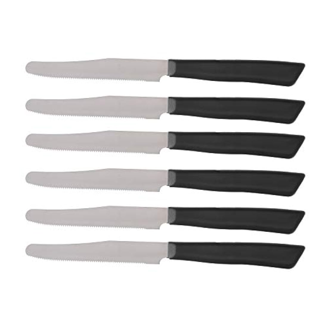 Cuchillos (6 unidades), Negro
